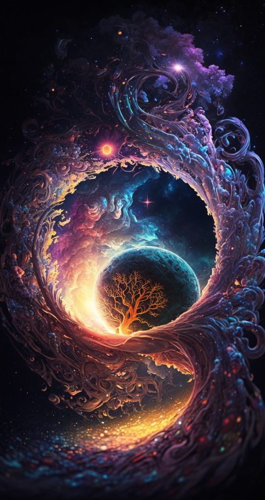 A Universe within a Universe within a Universe Part 2 AI Artwork 2