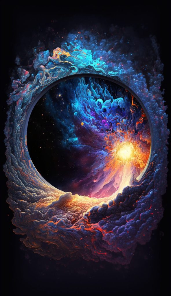 A Universe within a Universe within a Universe Part 2 AI Artwork 4