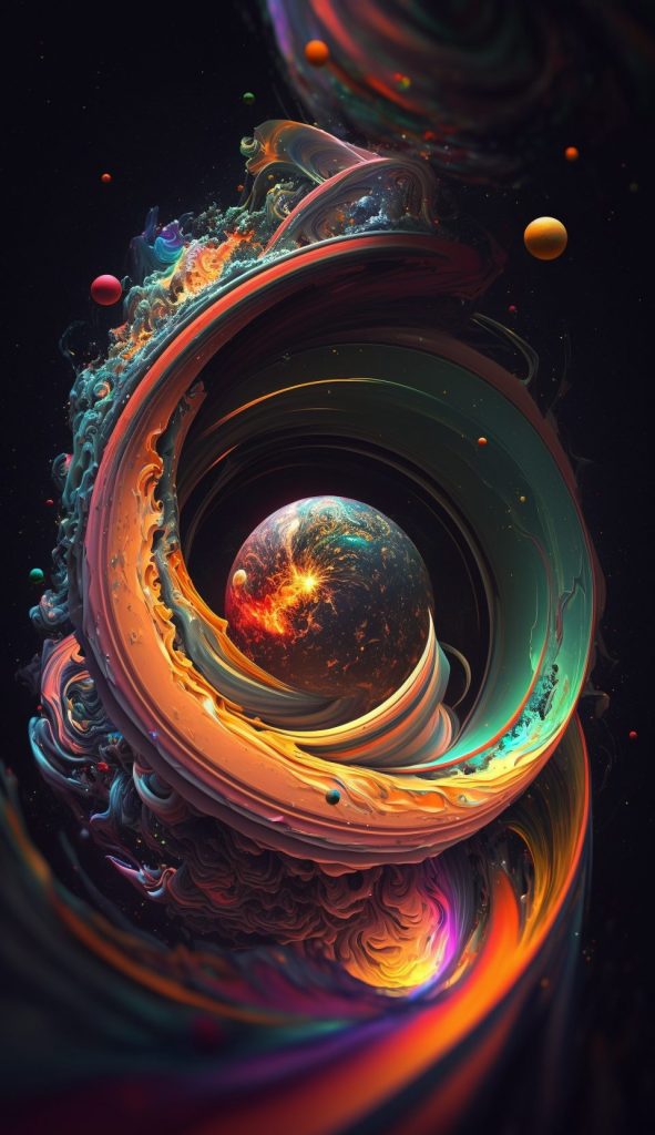 A Universe within a Universe within a Universe Part 2 AI Artwork 6