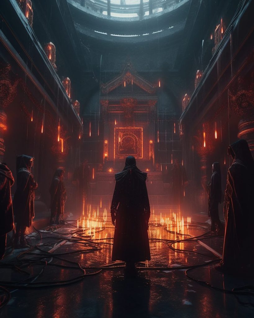 An Ominous Shrine 02 AI Artwork 6