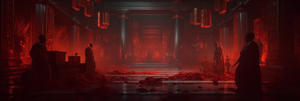 An Ominous Shrine AI Artwork 2