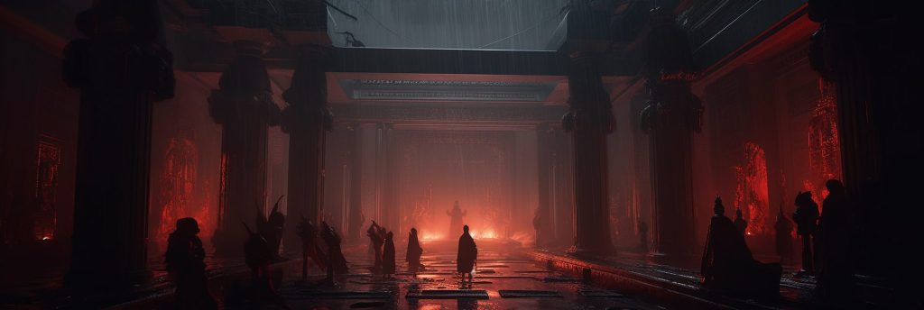 An Ominous Shrine AI Artwork 5