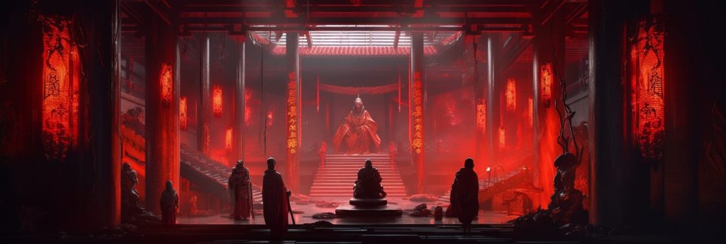 An Ominous Shrine AI Artwork 6
