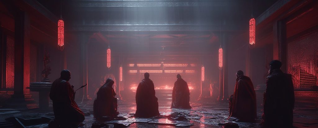 An Ominous Shrine AI Artwork 7