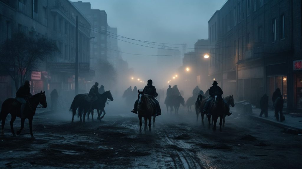 Cowboys in a Desecrated City 6