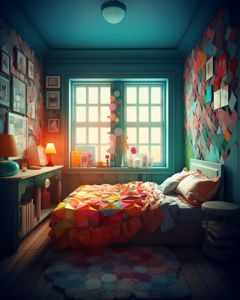 Origami Bedroom