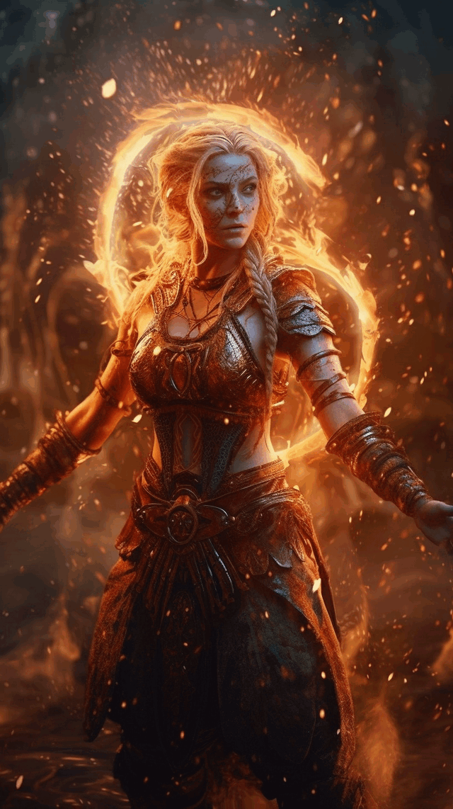 Viking Sorceress GIF
