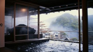Ryokan Private Onsen with a View