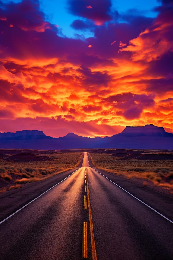 A Highway to a New Adventure AI Artwork 11