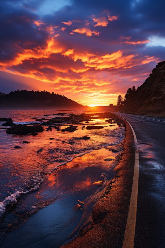 A Highway to a New Adventure AI Artwork 13