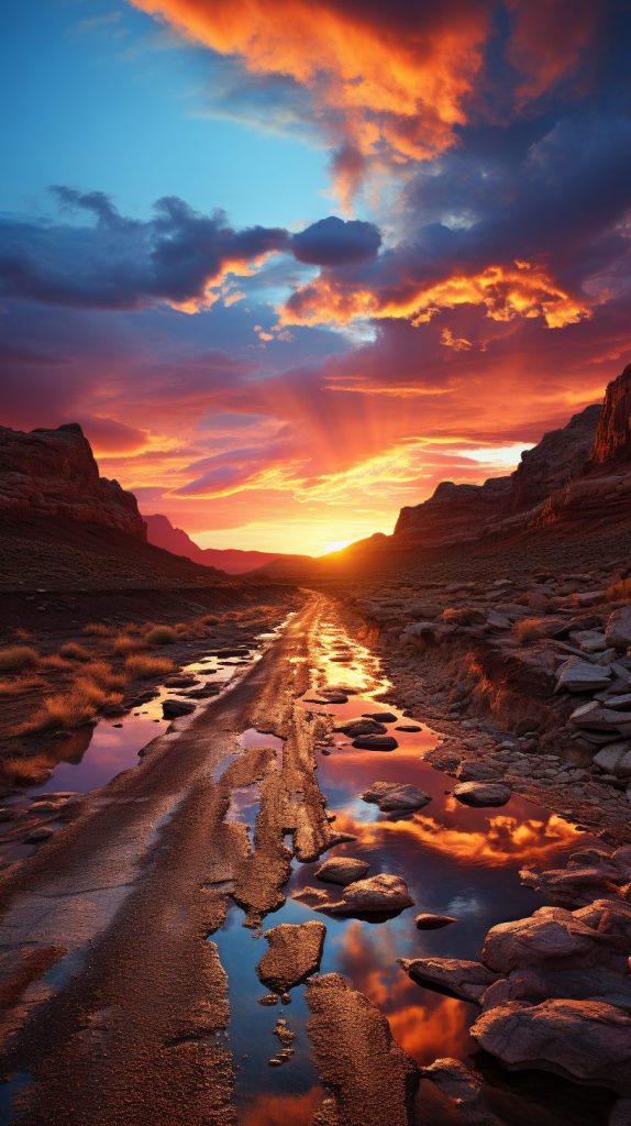 A Highway to a New Adventure AI Artwork 2