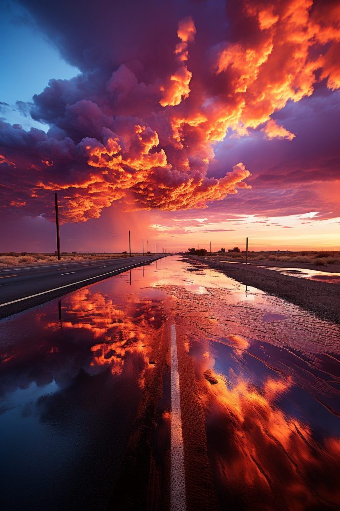 A Highway to a New Adventure AI Artwork 24