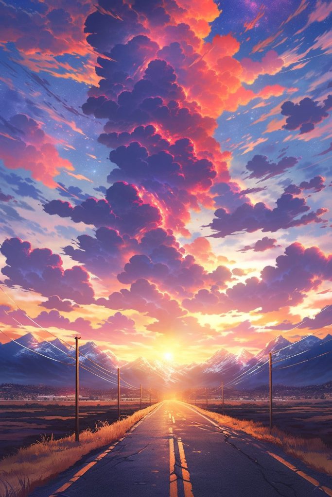 A Highway to a New Adventure AI Artwork 25