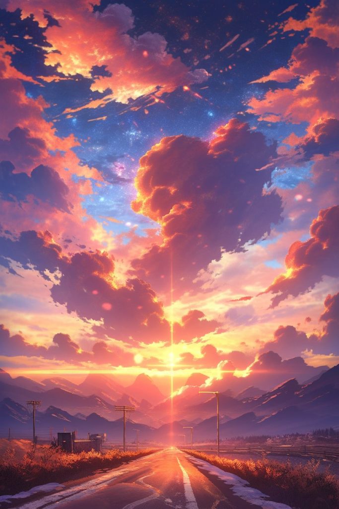 A Highway to a New Adventure AI Artwork 4