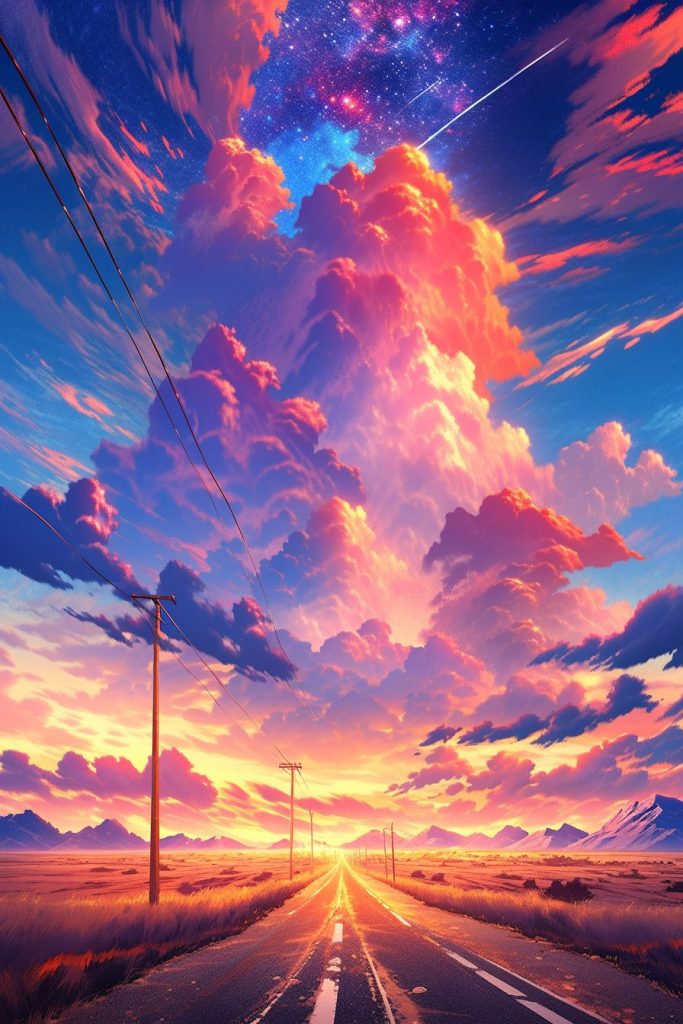 A Highway to a New Adventure AI Artwork 6