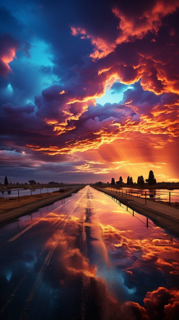 A Highway to a New Adventure AI Artwork 9