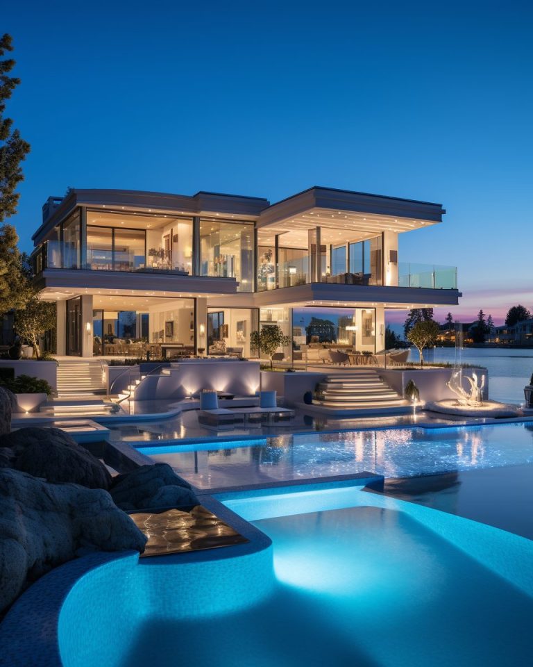 A Modern Seafront Mansion