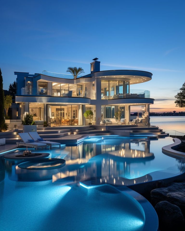 A Modern Seafront Mansion