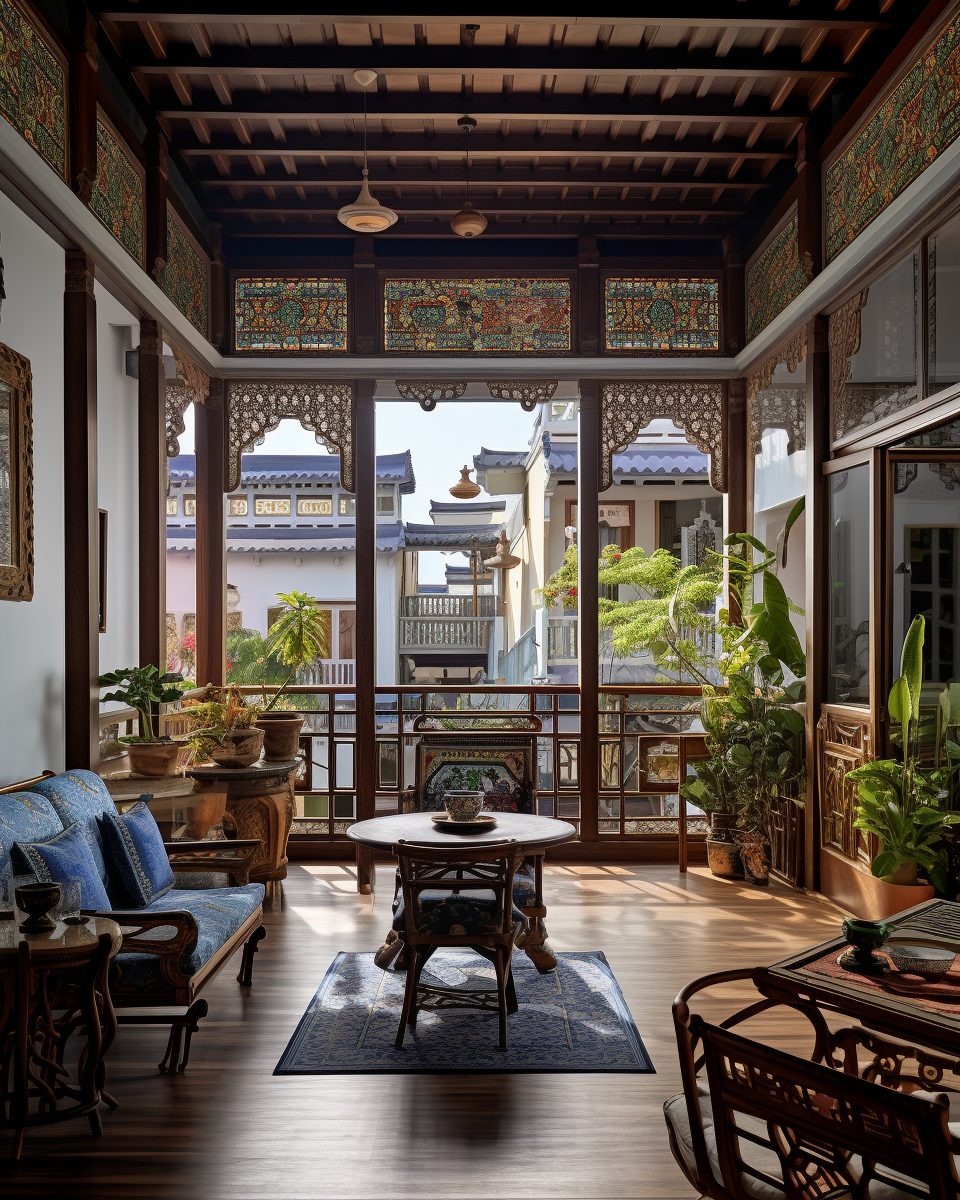 A Peranakan Home Interior