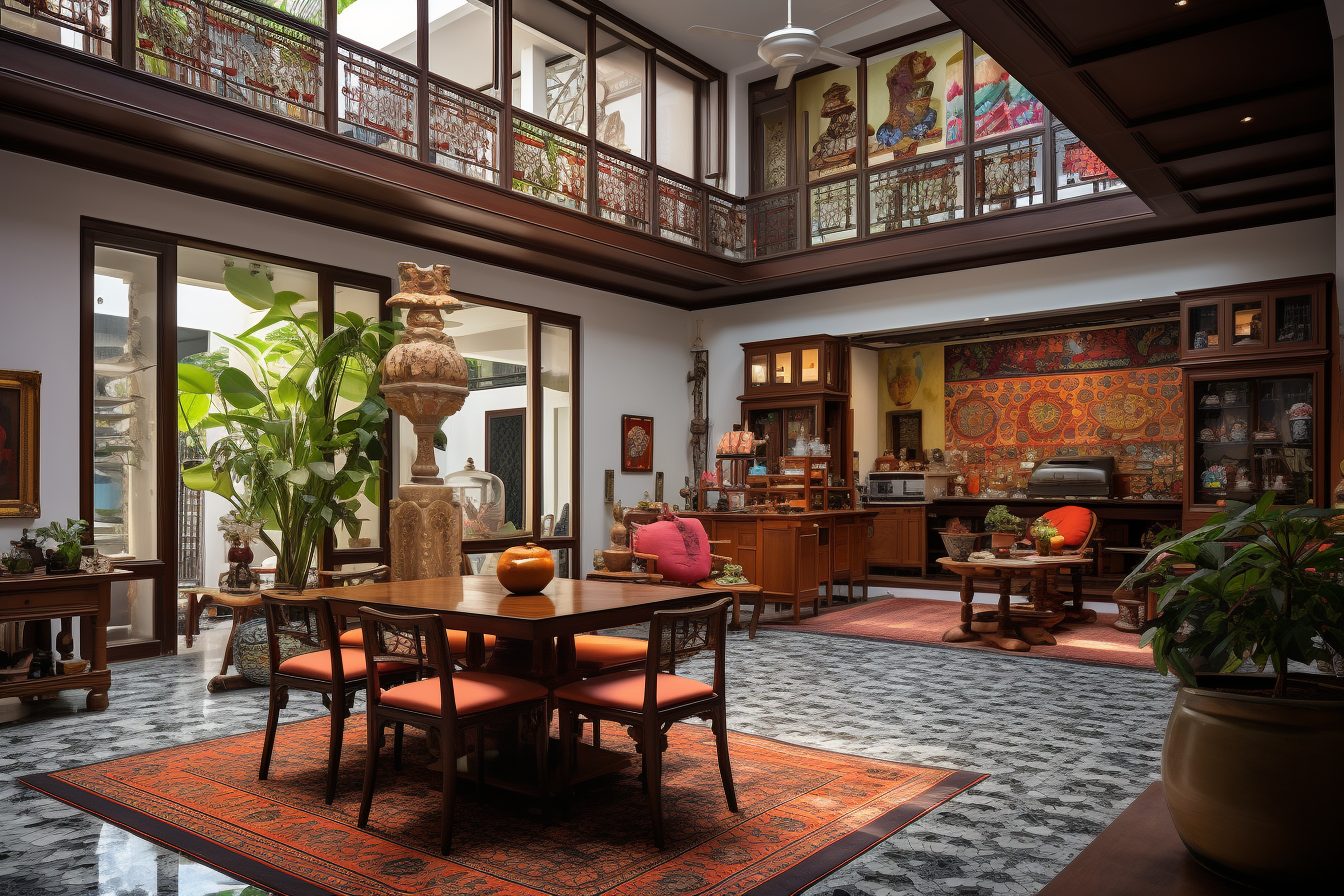 A Peranakan Home Interior
