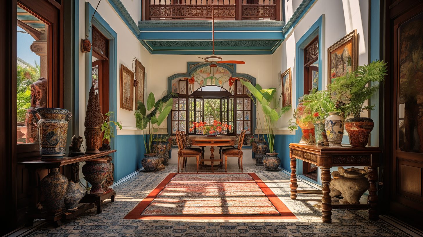 A Peranakan Home Interior
