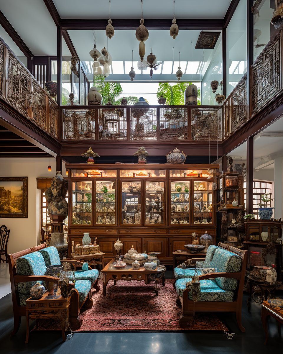 A Peranakan Home Interior