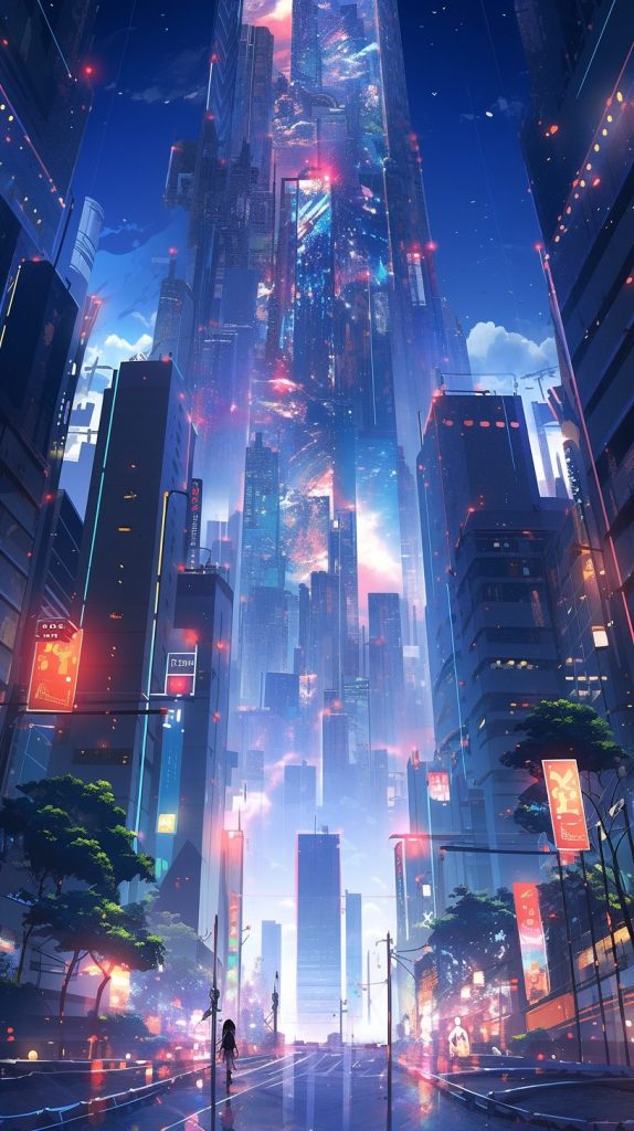Cyberpunk Neo Tokyo City AI Artwork 10