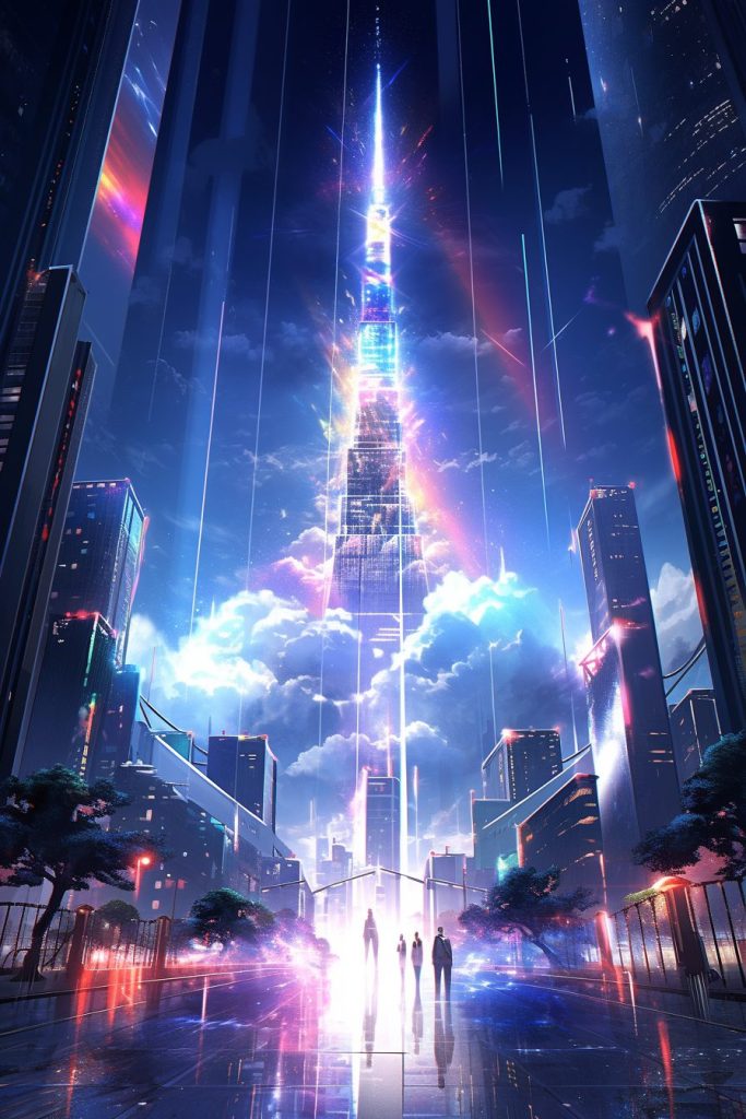 Cyberpunk Neo Tokyo City AI Artwork 38