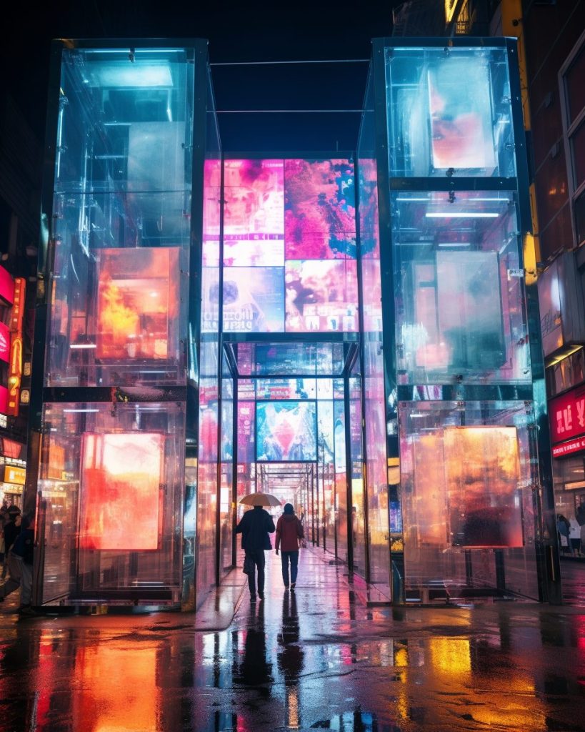 Cyberpunk Neo Tokyo City AI Artwork 8