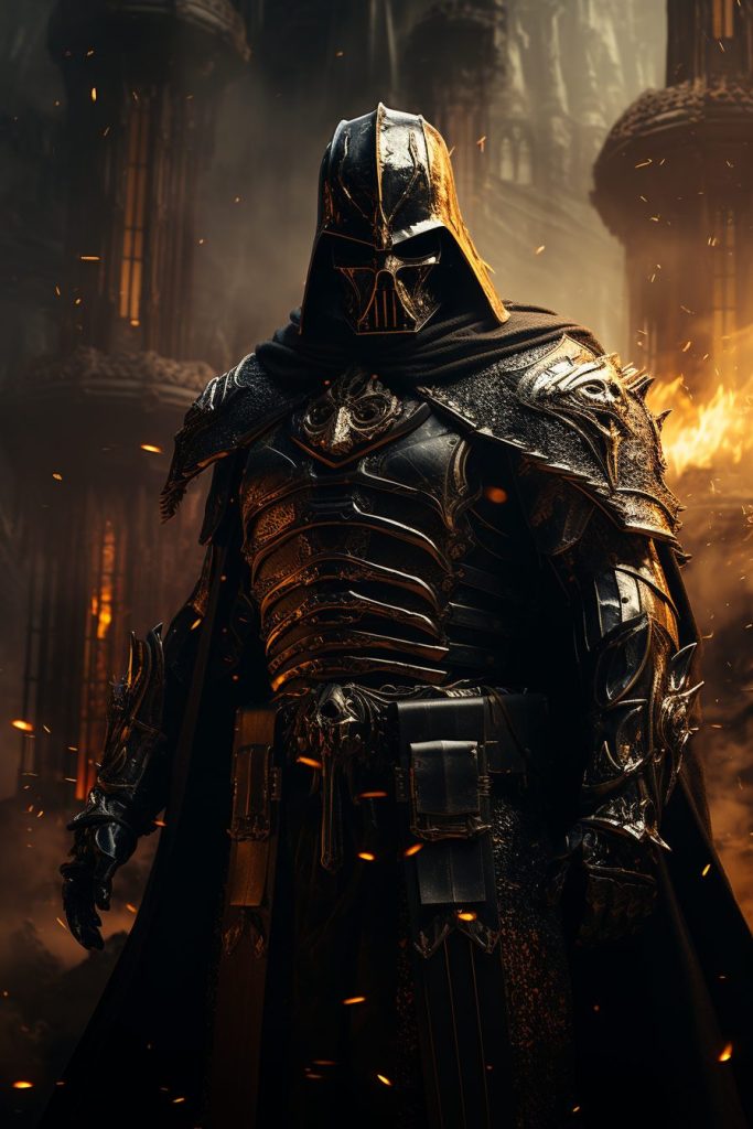 Darth Vader and Emperor Palpatine - Warhammer 40K Style AI Artwork 13