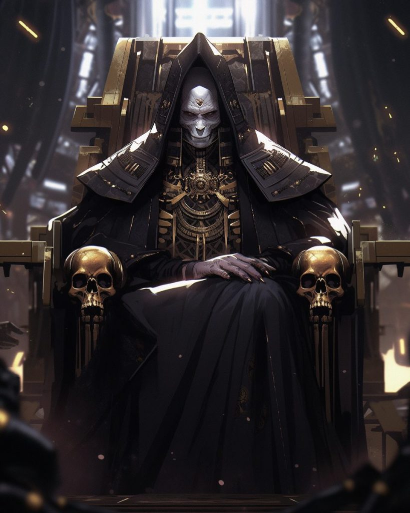 Darth Vader and Emperor Palpatine - Warhammer 40K Style AI Artwork 16