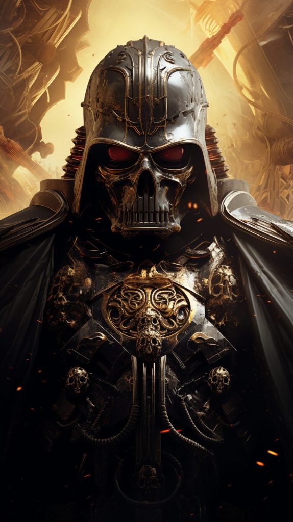 Darth Vader and Emperor Palpatine - Warhammer 40K Style AI Artwork 20