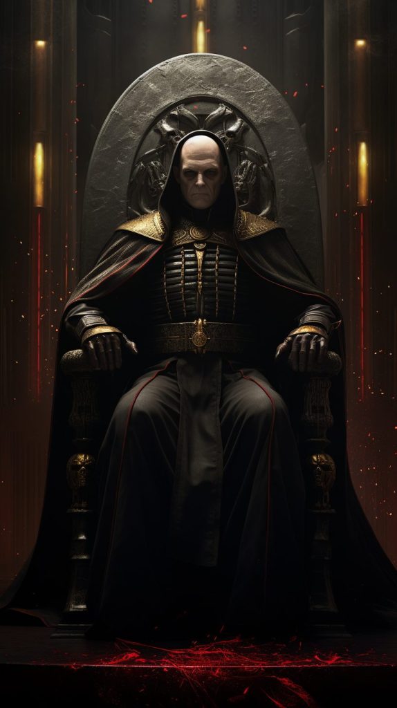 Darth Vader and Emperor Palpatine - Warhammer 40K Style AI Artwork 29