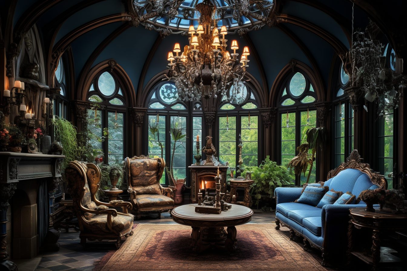 Gothic Chandelier For Living Room