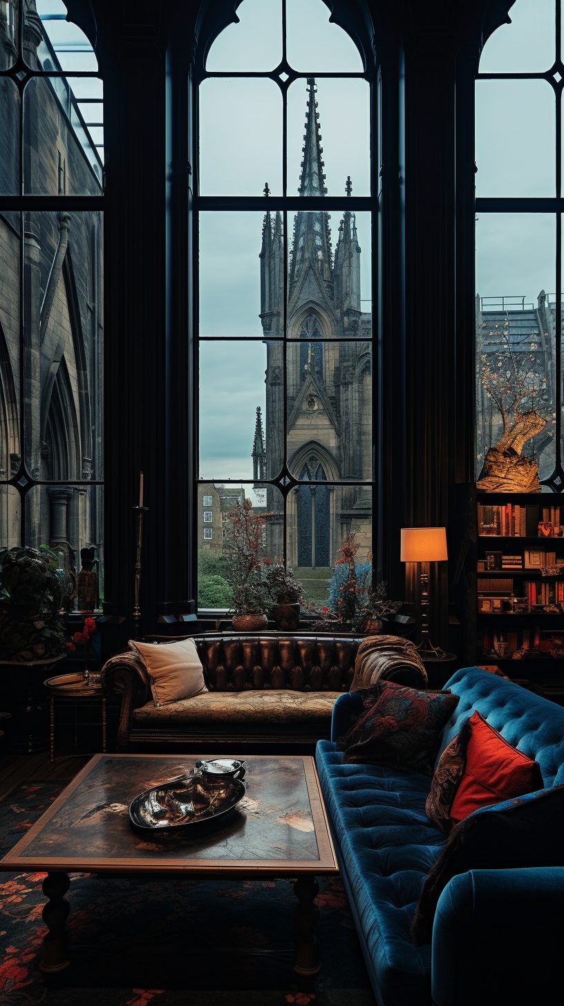 Gothic Style Home with a View to Match