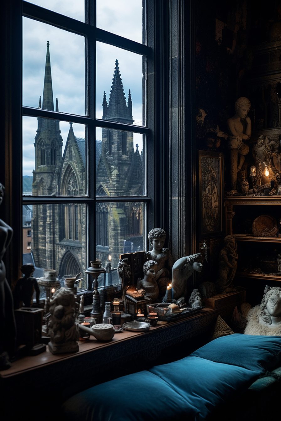 Gothic Style Home with a View to Match