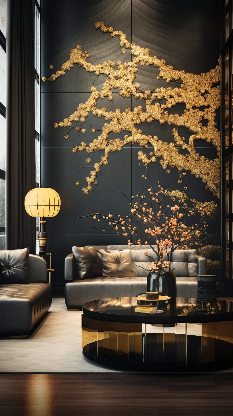 Curated visual reference: Curated Luxury Apartment Decorate With Gold Gallery View 32