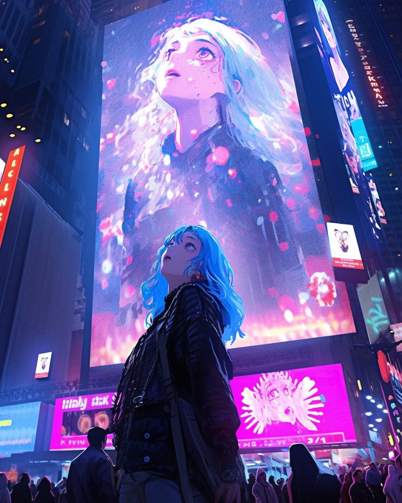 Welcome To Cyberpunk City AI Artwork 21