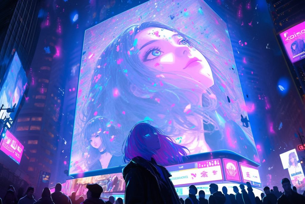 Welcome To Cyberpunk City AI Artwork 6