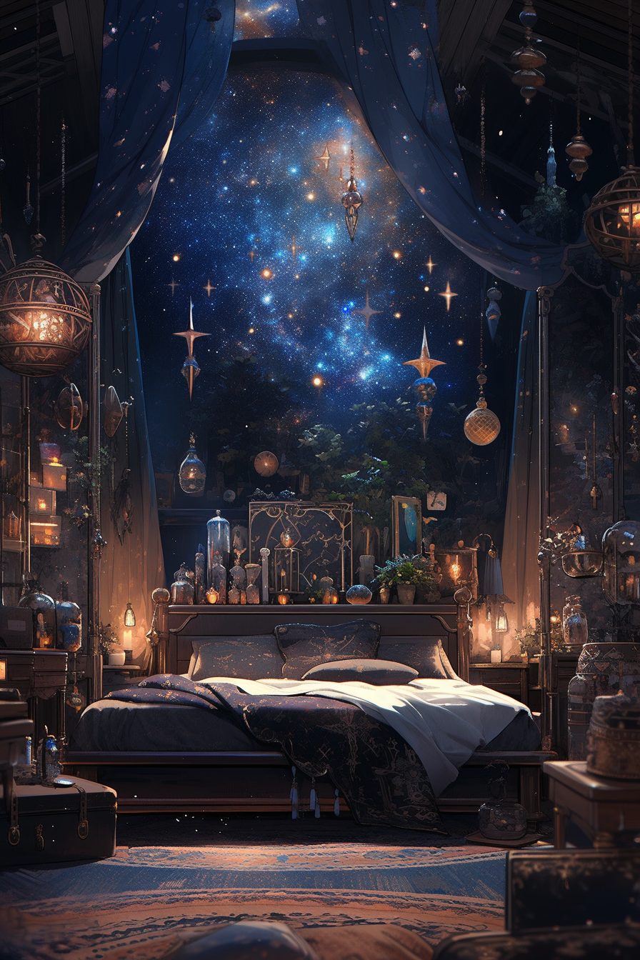 A Magical and Whimsical Bedroom – Niji Style