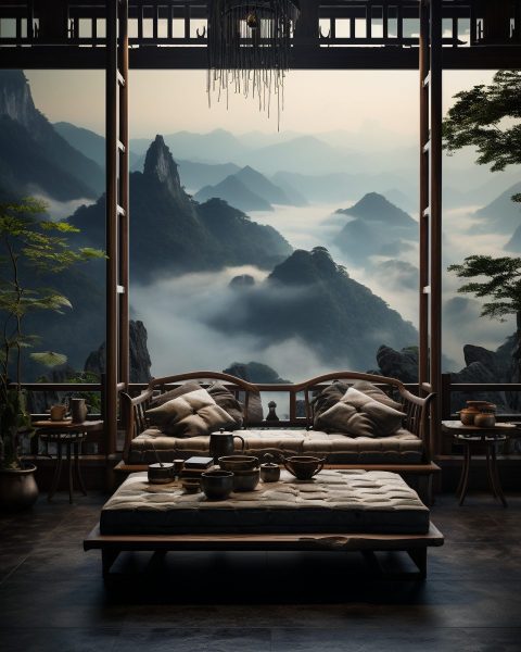 View of An Apartment With A Mountainscape View