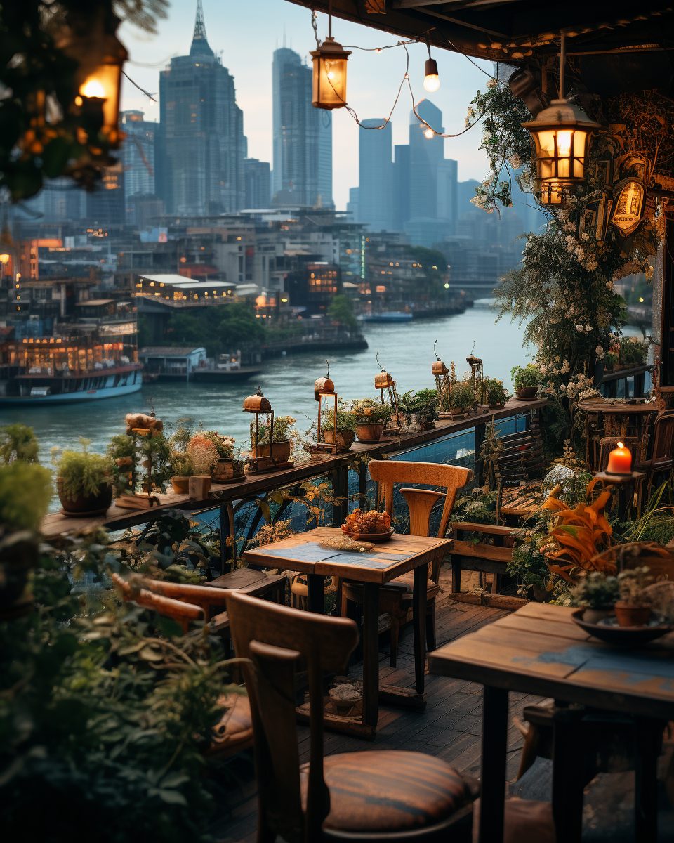 Cozy Cafes With A Riverfront View