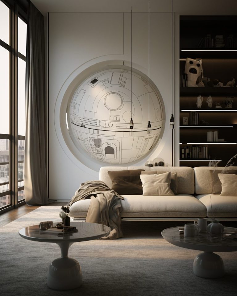 Modern Apartment with a Star Wars Theme