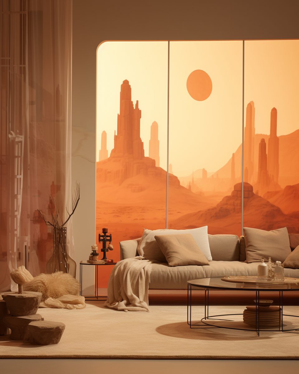 Photo inspiration: Visual Reference: Modern Apartment With A Star Wars Theme