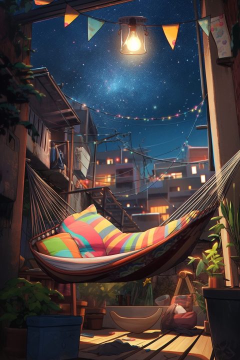 Cozy Roftp A View of the Stars from a Cozy Rooftop