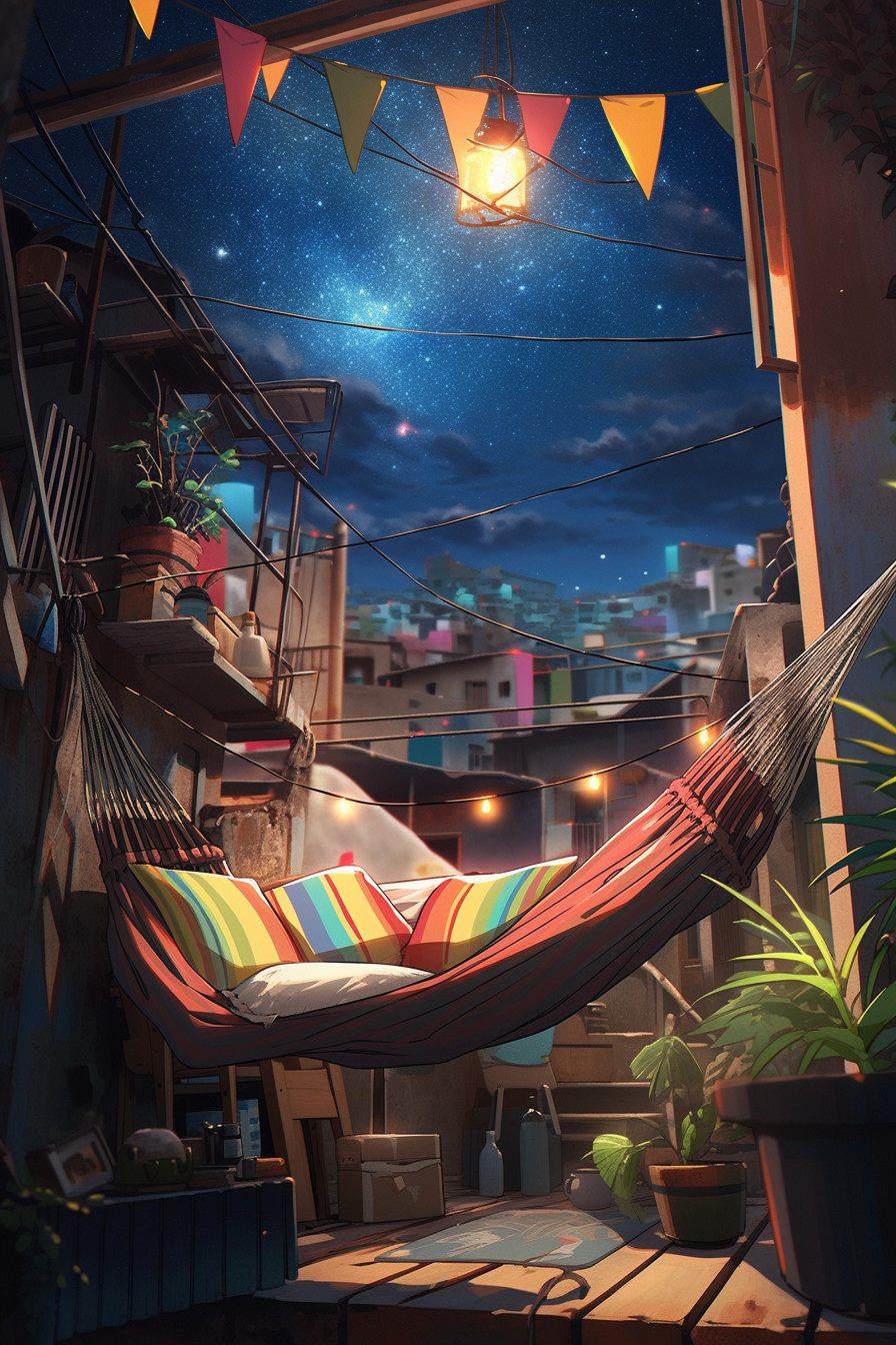 Cozy Roftp A View of the Stars from a Cozy Rooftop