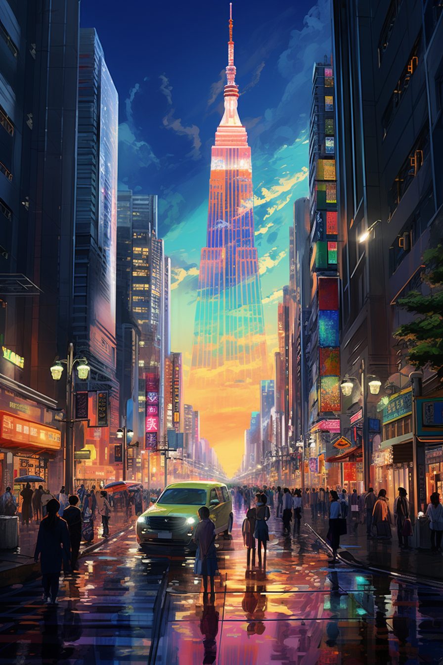 The City of Colors and Lights
