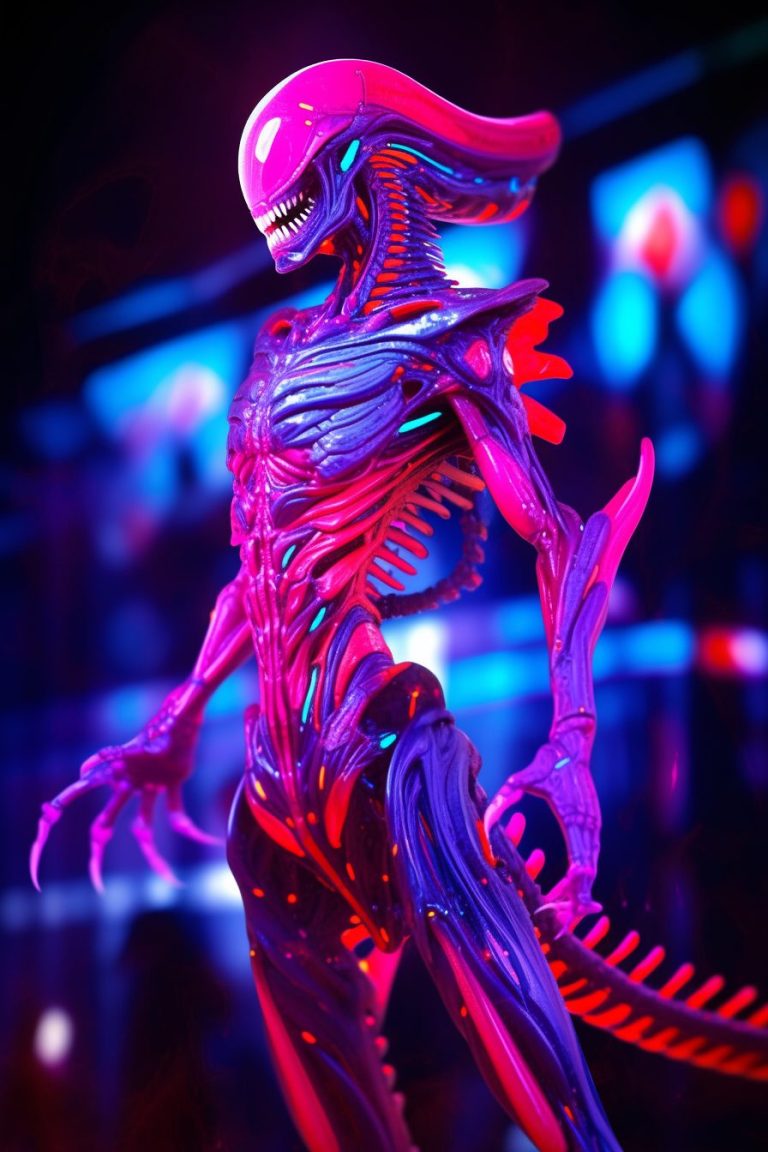 The Cyberpunk Alien Xenomorphs