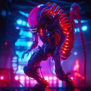 The Cyberpunk Alien Xenomorphs
