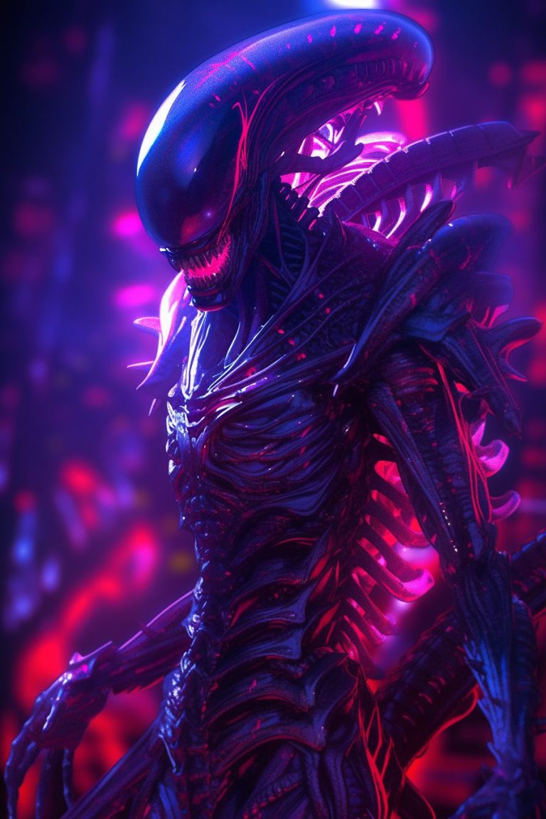 The Cyberpunk Alien Xenomorphs